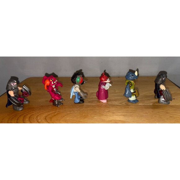 Lot of 6 Teenage Mutant Ninja Turtles TMNT Half Shell Imaginex Playmates Action - Picture 4 of 11